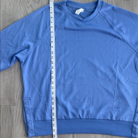 90 Degree by Reflex Softlite Scuba Sophie Crewneck Pullover Sweatshirt Blue XL - Picture 7 of 8